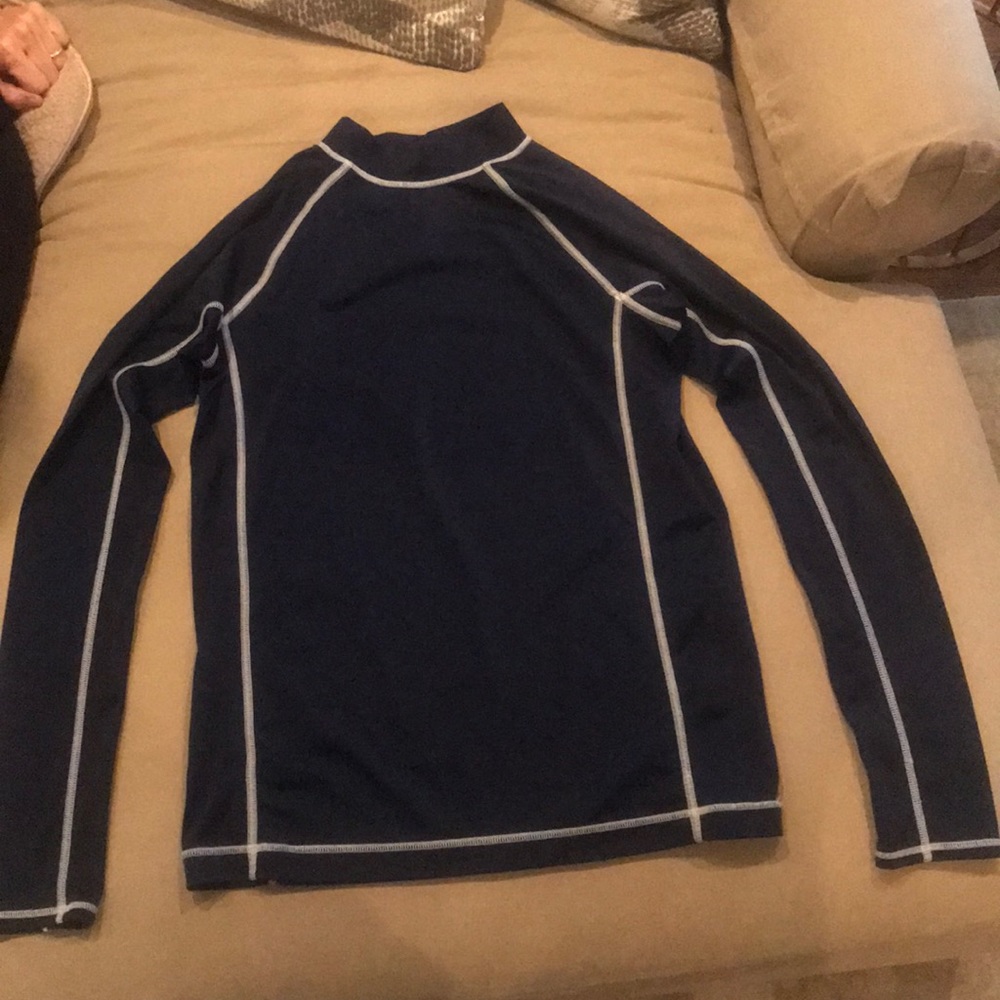 Lands End Boys Large Rash Guard